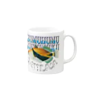 Souvenir Hawaiiのフムフムヌクヌクアプアアア Mug :right side of the handle