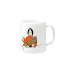 kameのブラッドハウンドボーイ Mug :right side of the handle