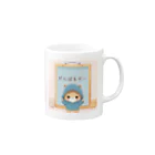 sinoParkersShopのがんばるパーカーくまさん Mug :right side of the handle