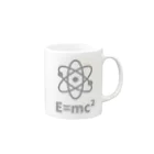 JUNO1970のE=mc² Mug :right side of the handle