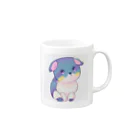 可愛いトレジャーの不明な動物 Mug :right side of the handle