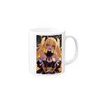 LIAMREOの異世界美女デイス オリジナルグッズ Mug :right side of the handle