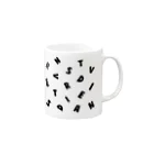 スタンドリバーのスタリバイニシャル Mug :right side of the handle