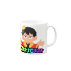 にっしー映画感想のここは地獄だマグカップ(にっしーモデル) Mug :right side of the handle