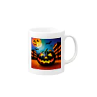 sou soul bankのハロウィン Mug :right side of the handle