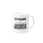 chieemakoのCITYSCAPE Mug :right side of the handle