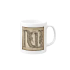 LEONの古代文字 Mug :right side of the handle