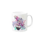 KANAHOSHI_HOUSEのざこちちゃんスター！ Mug :right side of the handle