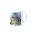 💖宇宙整体♪🌈♪こころからだチャンネル♪💖のuniversal princess  LARA Mug :right side of the handle