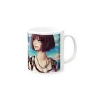 ボンブ映像社の希望に満ちた娘 Mug :right side of the handle