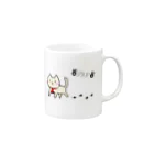 アートワークスみいねこのおさんぽねこ Mug :right side of the handle