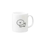 mm_mikuのビションちゃん Mug :right side of the handle