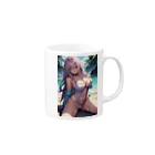 RGセクシーガールのセクシー美少女 Mug :right side of the handle