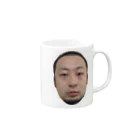 👾るみか勇者Lv.69👾の顔だけてんかんくん Mug :right side of the handle