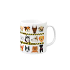 BarkingBeatsのBeware: Dog Lover Zone Mug :right side of the handle