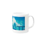 月見。の空？海？ Mug :right side of the handle