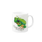 引田玲雄 / Reo Hikitaのカエルメイト(Frog-mates)より「メロッグ」 Mug :right side of the handle