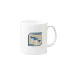 ねねねねねねね工房の魚乳類　スズキ Mug :right side of the handle