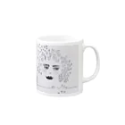 ロロストアのくるくる Mug :right side of the handle