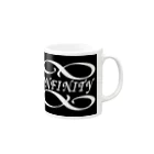 INFINITY∞のINFINITY Mug :right side of the handle