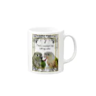 mariechan_koboの050 Such a wonderful day ウロコインコノーマル＆パイナップル Mug :right side of the handle