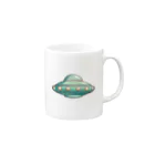 UFO FactoryのUFO No.1 Mug :right side of the handle