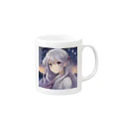 the blue seasonの谷田 美絵（たにだ みえ） Mug :right side of the handle