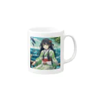 the blue seasonの大沢 あや（おおさわ あや） Mug :right side of the handle