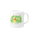 【コザクラインコ】オピーチョのお店の9月のオピーチョ【コザクラインコ】 Mug :right side of the handle