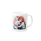 フウマショプのトリンとうさタン Mug :right side of the handle