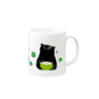 まつり猫ショップの無限おかわりループ Mug :right side of the handle