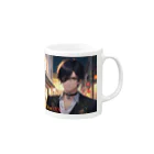 Cyber XXXの眼帯王子 Mug :right side of the handle