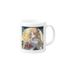 the blue seasonの岡本 麻子（おかもと あさこ） Mug :right side of the handle