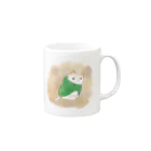 せとのお店屋さんの小柴のあわちゃん Mug :right side of the handle