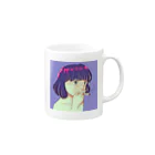 涅槃で待ってる！の煙草女 Mug :right side of the handle