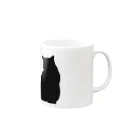 Drecome_Designの恋猫 Mug :right side of the handle