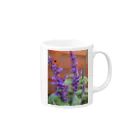 みっちゃんのセージの花 Mug :right side of the handle