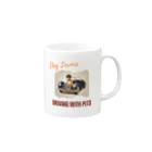 きら星の犬とドライブ B Mug :right side of the handle