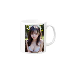 Ai-factoryのAi Dream 巨乳アジア人 Mug :right side of the handle