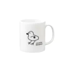 湯長屋商店のぴいよ Mug :right side of the handle