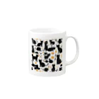 ラム猫ちゃんのラム猫ちゃんイラストシリーズ Mug :right side of the handle