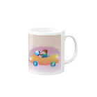 pikkekunのGo!Go!Car! Mug :right side of the handle