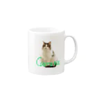 ままねこママンのお店のイケ猫Carrera Mug :right side of the handle