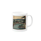 shopエムの富士山の浮世絵風グッズ Mug :right side of the handle