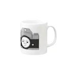 id-linkのフィルムカメラ　一眼レフカメラ風 Mug :right side of the handle