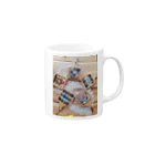 onegoodsのタイルのコースター Mug :right side of the handle