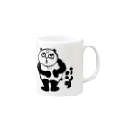 こゆびのぱんだ Mug :right side of the handle