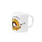 id-linkのタコドーナツ Mug :right side of the handle