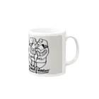 NM商会のペアファイアーマン Mug :right side of the handle