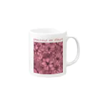 kazu_gのサクラ色の花園 Mug :right side of the handle